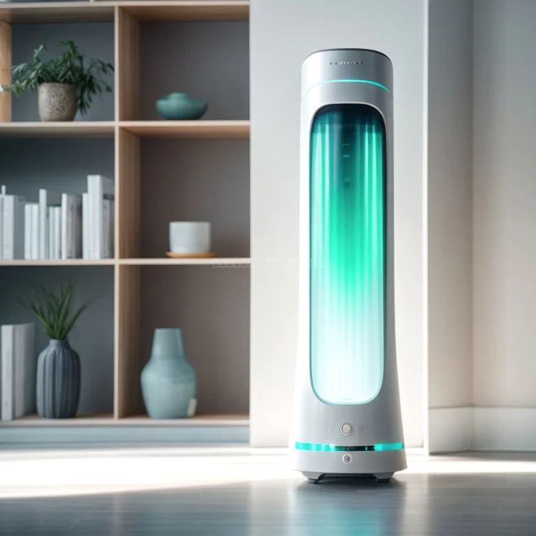 Nahaufnahme der Sensorik im Klimagerät